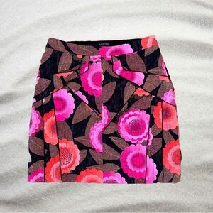 Etcetera Retro Mini Pencil Skirt with Pleated Style